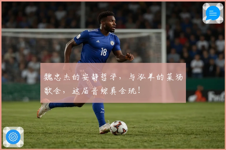 魏忠杰的安静哲学，与泓羊的菜场歌会，这届音综真会玩！